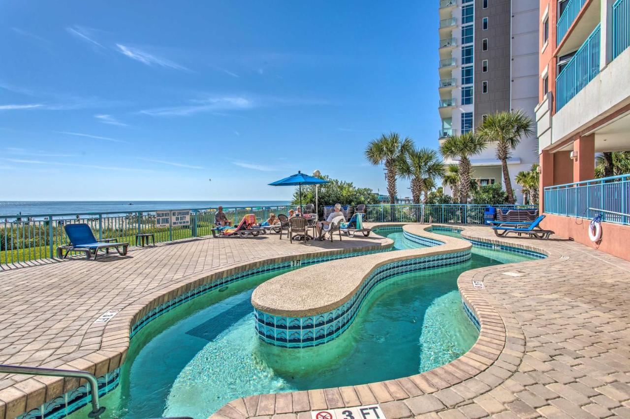 Beachy Condo With Pool Access And Steps To Boardwalk! Μιρτλ Μπιτς Εξωτερικό φωτογραφία