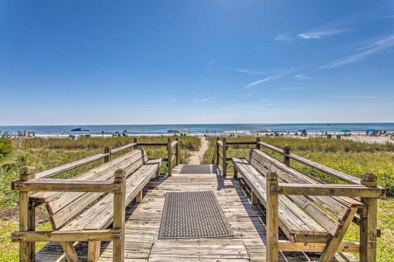 Beachy Condo With Pool Access And Steps To Boardwalk! Μιρτλ Μπιτς Εξωτερικό φωτογραφία