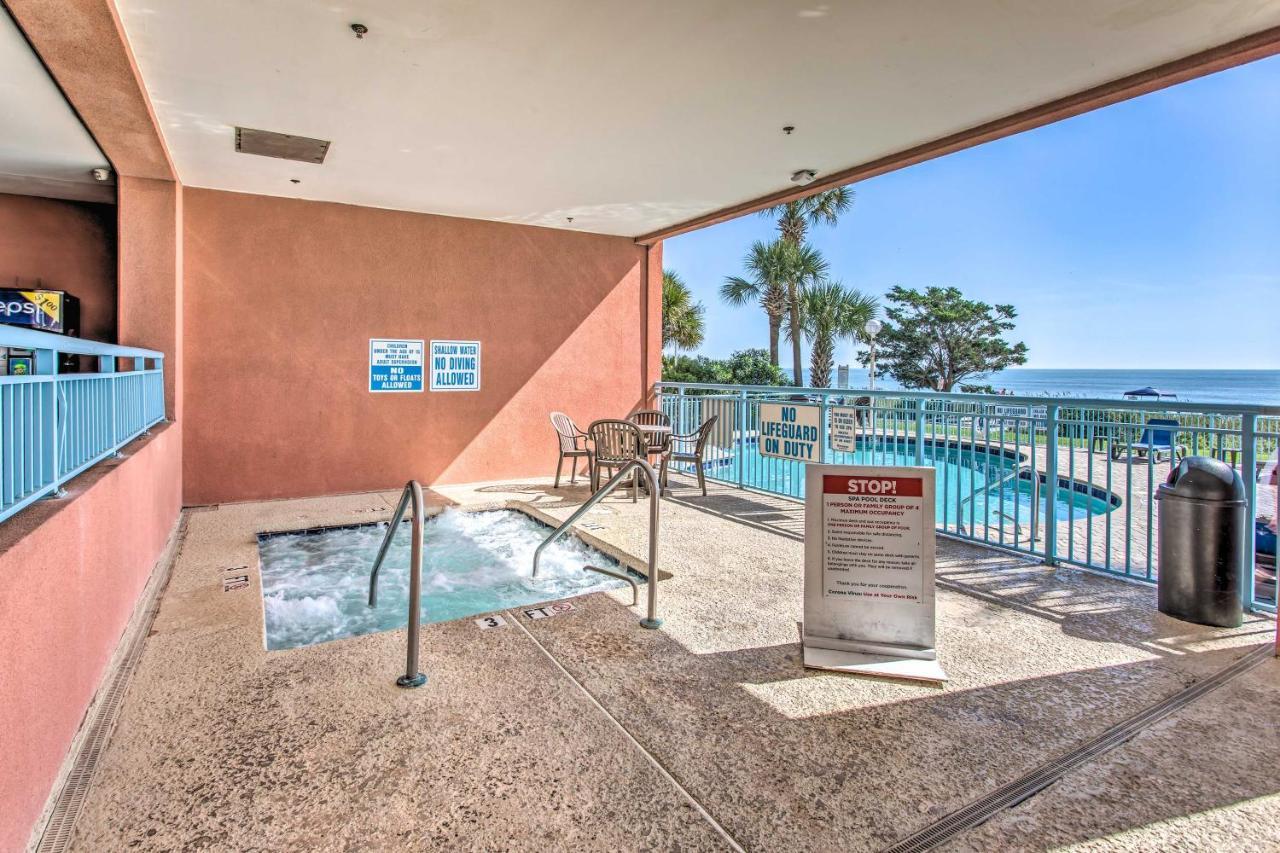 Beachy Condo With Pool Access And Steps To Boardwalk! Μιρτλ Μπιτς Εξωτερικό φωτογραφία