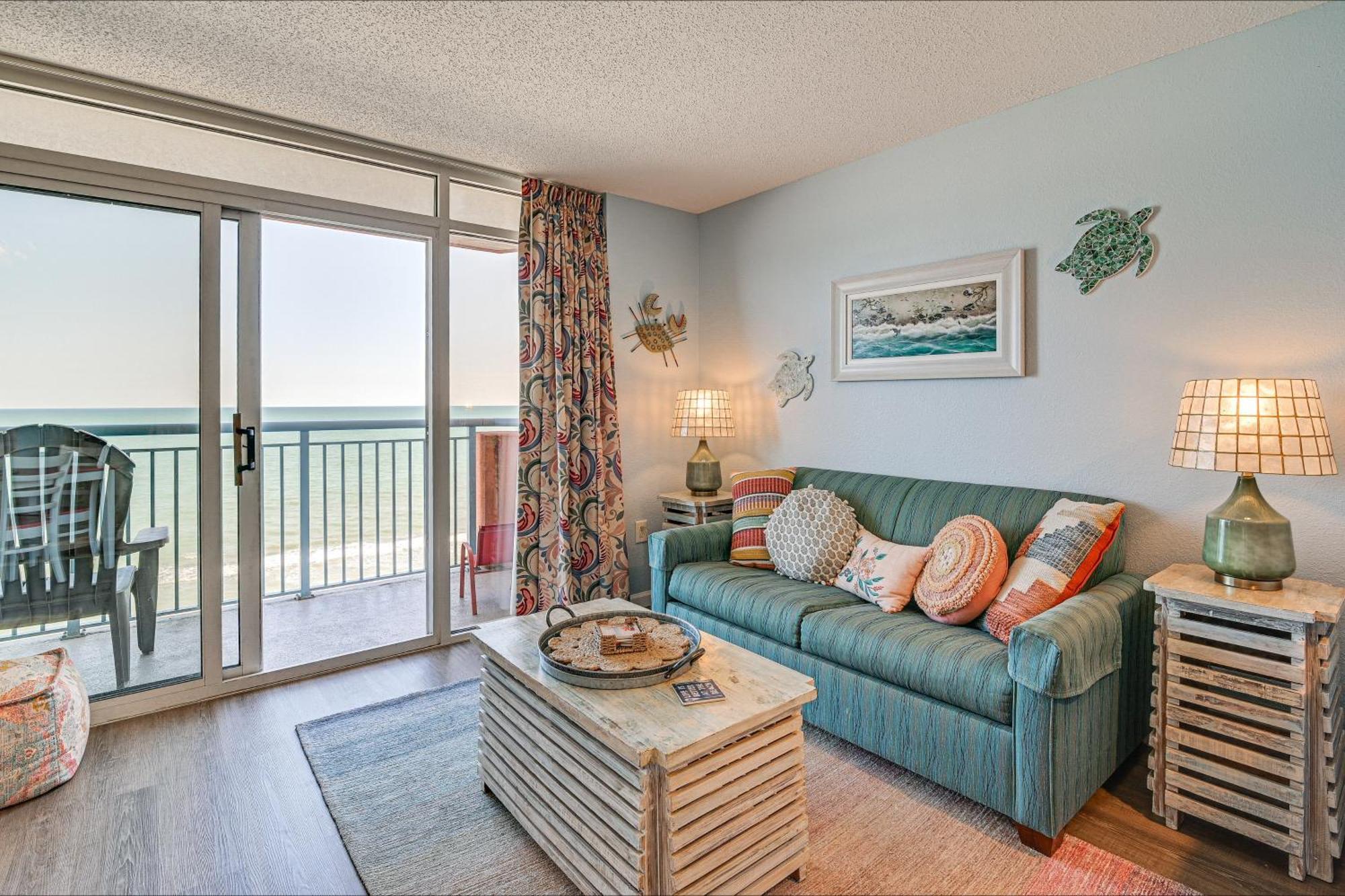 Beachy Condo With Pool Access And Steps To Boardwalk! Μιρτλ Μπιτς Εξωτερικό φωτογραφία