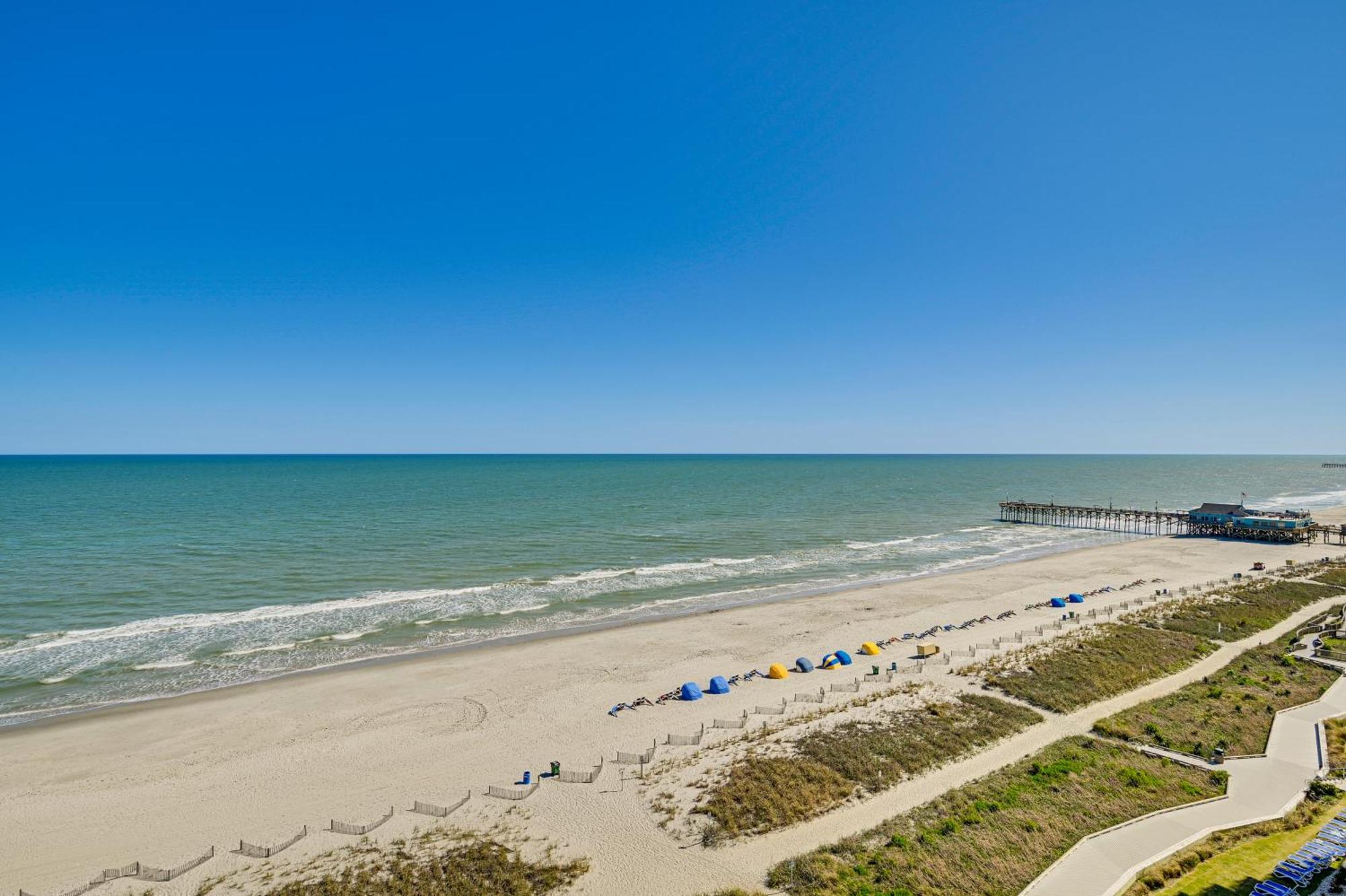 Beachy Condo With Pool Access And Steps To Boardwalk! Μιρτλ Μπιτς Εξωτερικό φωτογραφία