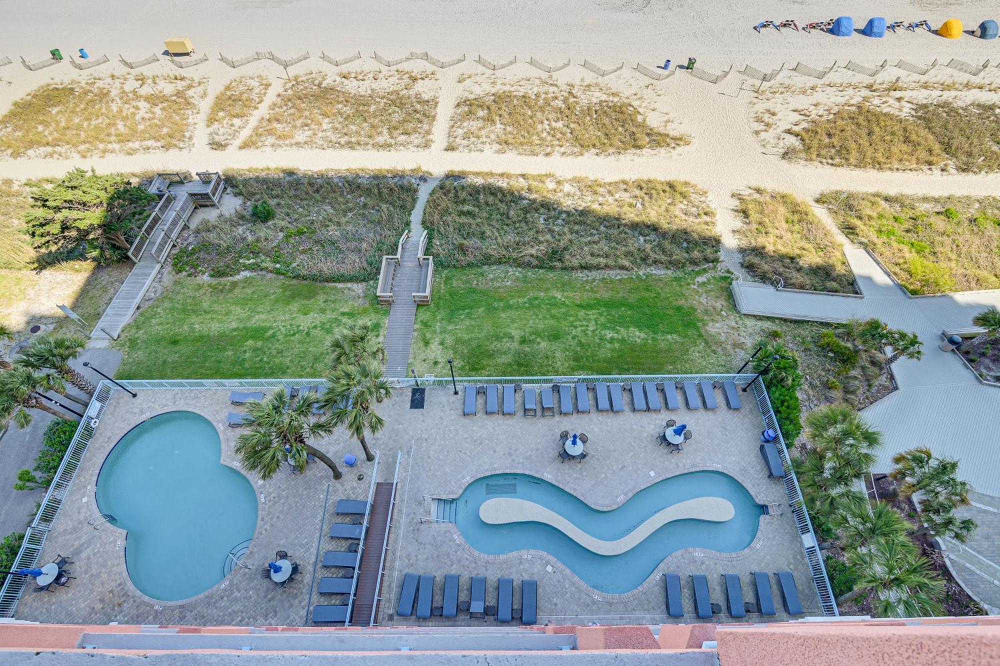 Beachy Condo With Pool Access And Steps To Boardwalk! Μιρτλ Μπιτς Εξωτερικό φωτογραφία
