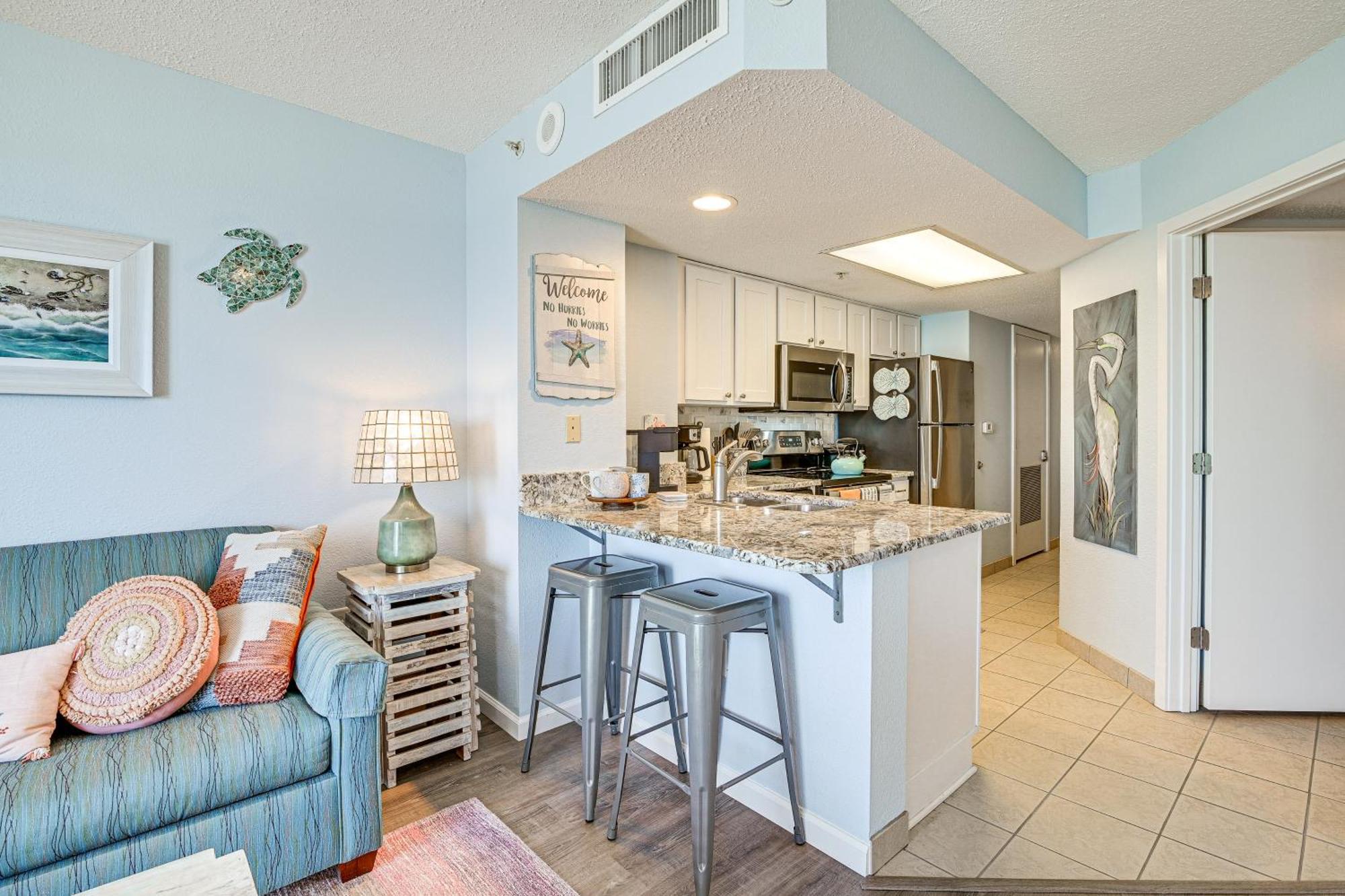 Beachy Condo With Pool Access And Steps To Boardwalk! Μιρτλ Μπιτς Εξωτερικό φωτογραφία