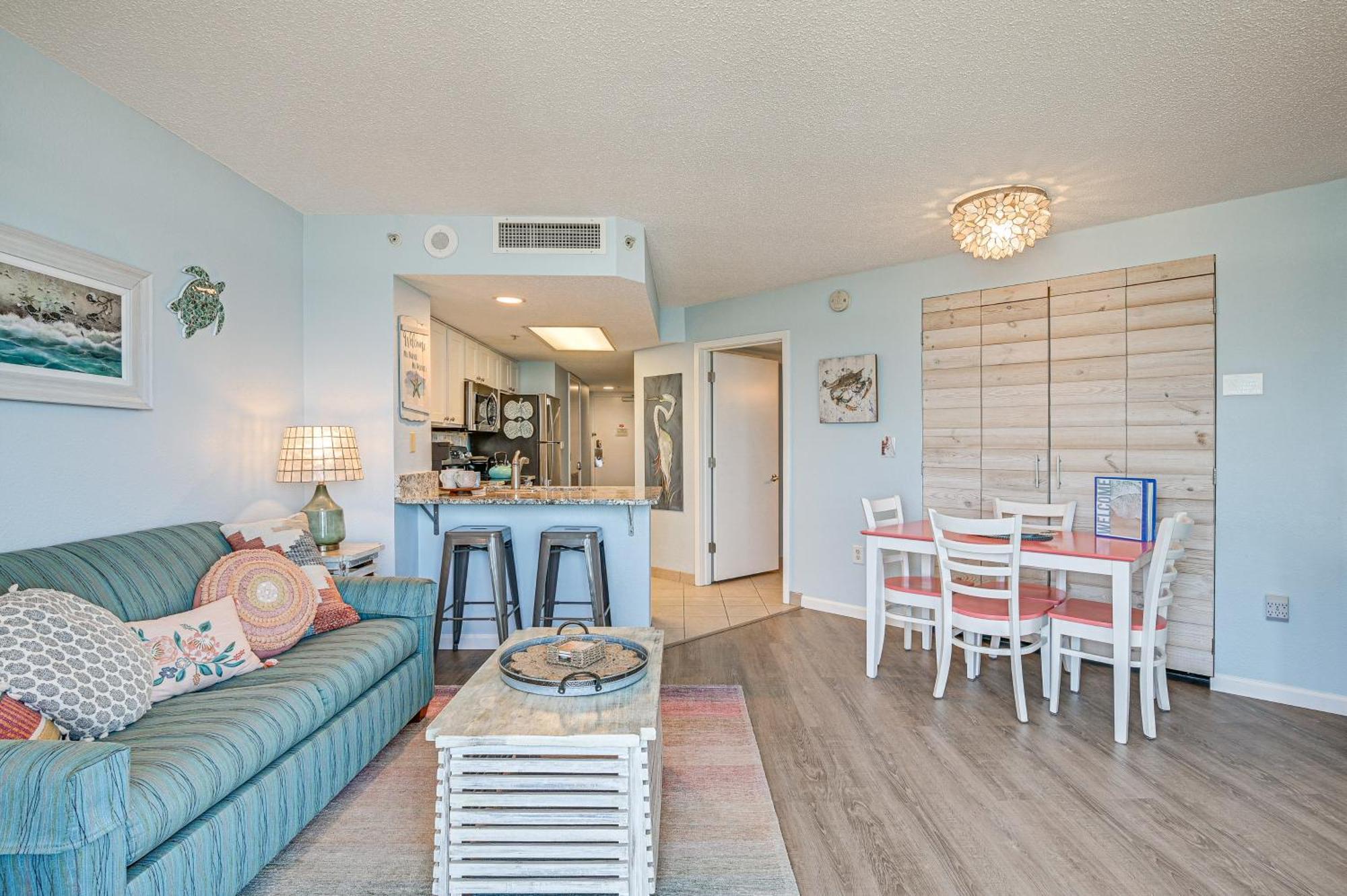 Beachy Condo With Pool Access And Steps To Boardwalk! Μιρτλ Μπιτς Εξωτερικό φωτογραφία